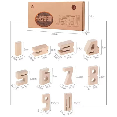 1-10 Natural Number Blocks