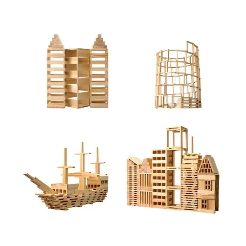 Wooden Bricks Set