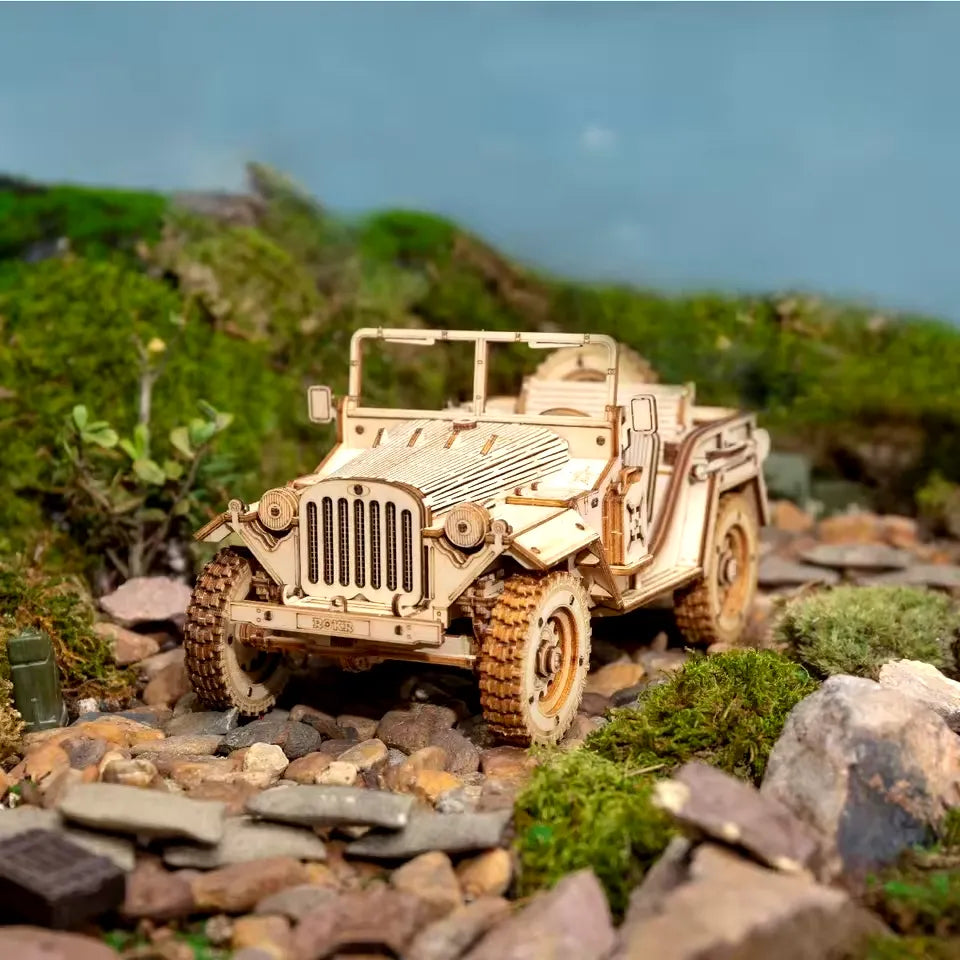 3D Movable Model Kit Jeep