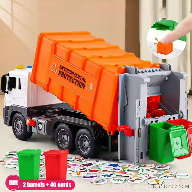 Garbage Truck Orange