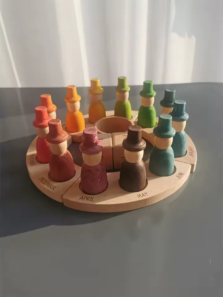 Wooden Calendar Set