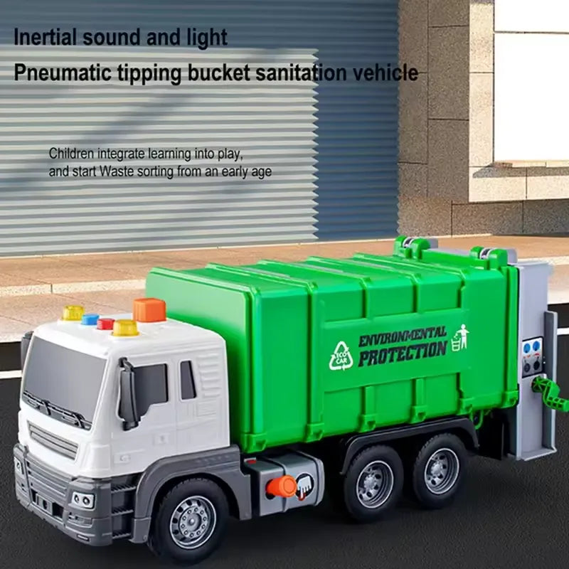 Garbage Truck Orange