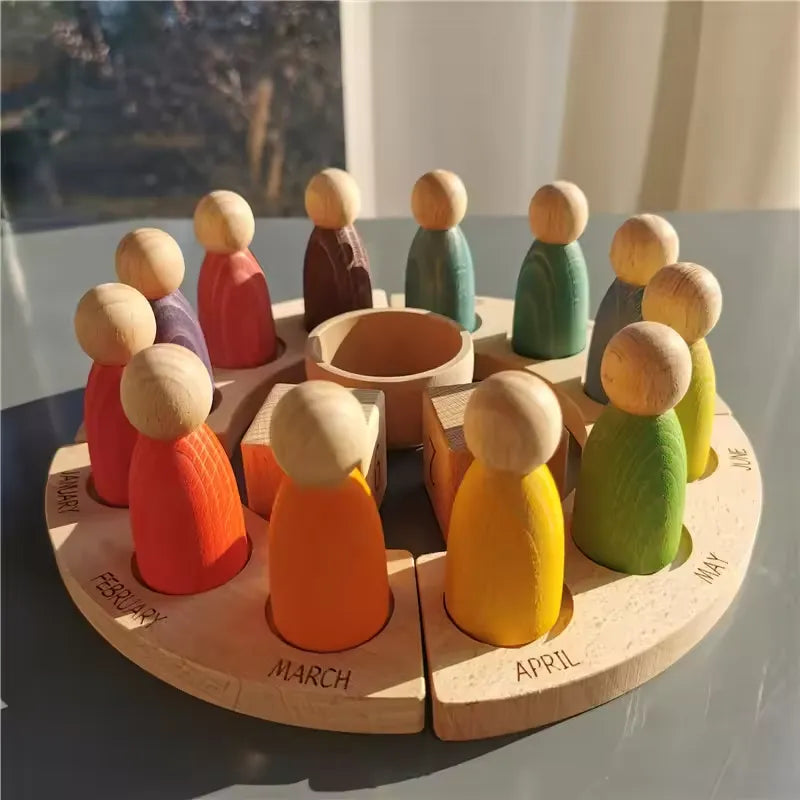 Wooden Calendar Set